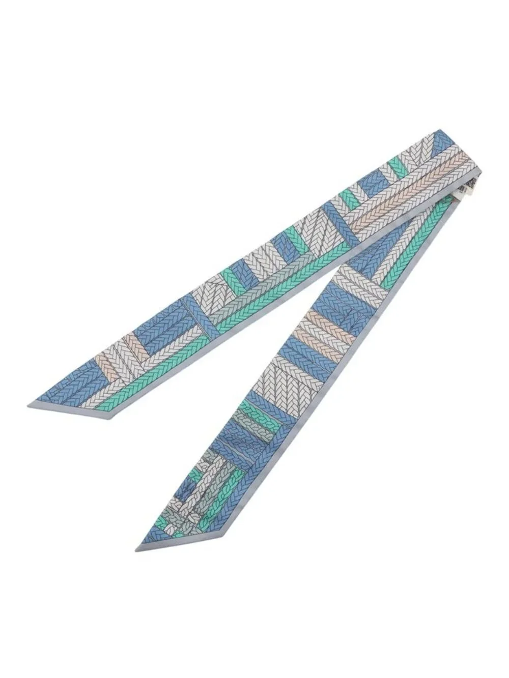 Hermes Scarf Twill Tresses Silk